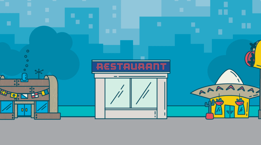 Restaurants in Comic Books